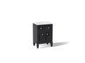 KOHLER K-33535-ASB-1WX Hearthaven 24" Bathroom Vanity Cabinet With Sink And Quartz Top - Slate Grey