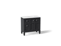 KOHLER K-33537-ASB-1WX Hearthaven 36" Bathroom Vanity Cabinet With Sink And Quartz Top - Slate Grey