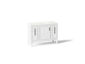 KOHLER K-33546-ASB-0 Southerk 48" Bathroom Vanity Cabinet With Sink And Quartz Top - White