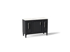 KOHLER K-33546-ASB-1WX Southerk 48" Bathroom Vanity Cabinet With Sink And Quartz Top - Slate Grey