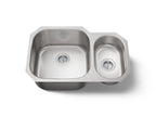 KOHLER K-3355-NA Undertone 30-3/4" Undermount Double-Bowl Kitchen Sink - Stainless Steel