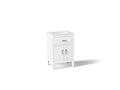 KOHLER K-33551-ASB-0 Seer 24" Bathroom Vanity Cabinet With Sink And Quartz Top - White