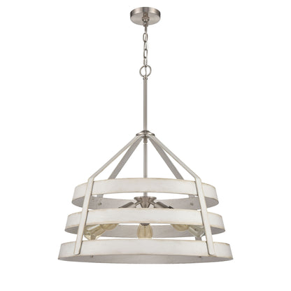 ELK SHOWROOM 33558/5 Brigantine 24'' Wide 5-Light Chandelier - Satin Nickel