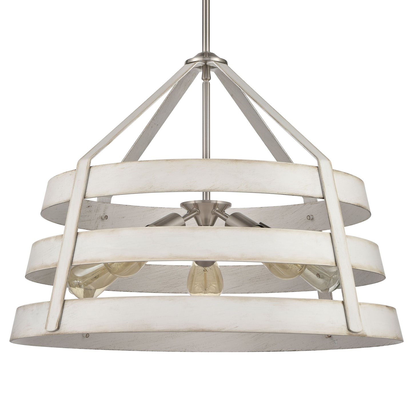 ELK SHOWROOM 33558/5 Brigantine 24'' Wide 5-Light Chandelier - Satin Nickel