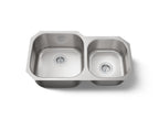 KOHLER K-3356-NA Undertone 35-1/4 Undermount Double-Bowl Kitchen Sink - Stainless Steel