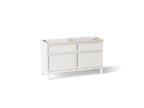 KOHLER K-33560-1WA Artifacts 60" Bathroom Vanity Cabinet - Linen White
