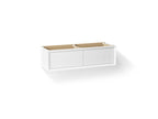 KOHLER K-33563-0 Enivo 60" Wall-Hung Bathroom Vanity Cabinet - White