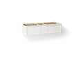 KOHLER K-33567-1WA Lodern 60" Wall-Hung Bathroom Vanity Cabinet - Linen White