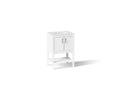 KOHLER K-33577-ASB-0 Winnow 24" Bathroom Vanity Cabinet With Sink And Quartz Top - White