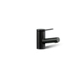 KOHLER K-33590-4N-BL Elate Single-Handle Bathroom Sink Faucet, 0.5 Gpm - Matte Black