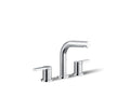 KOHLER K-33592-4N-CP Elate Widespread Bathroom Sink Faucet, 0.5 Gpm - Polished Chrome