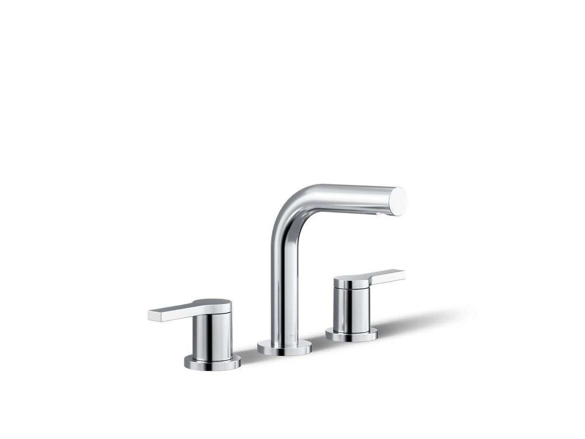 KOHLER K-33592-4N-CP Elate Widespread Bathroom Sink Faucet, 0.5 Gpm - Polished Chrome
