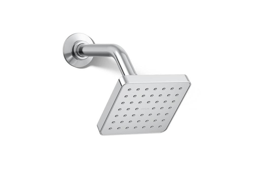 KOHLER K-33597-H-CP Venza Single-Function Showerhead, 1.5 Gpm - Polished Chrome