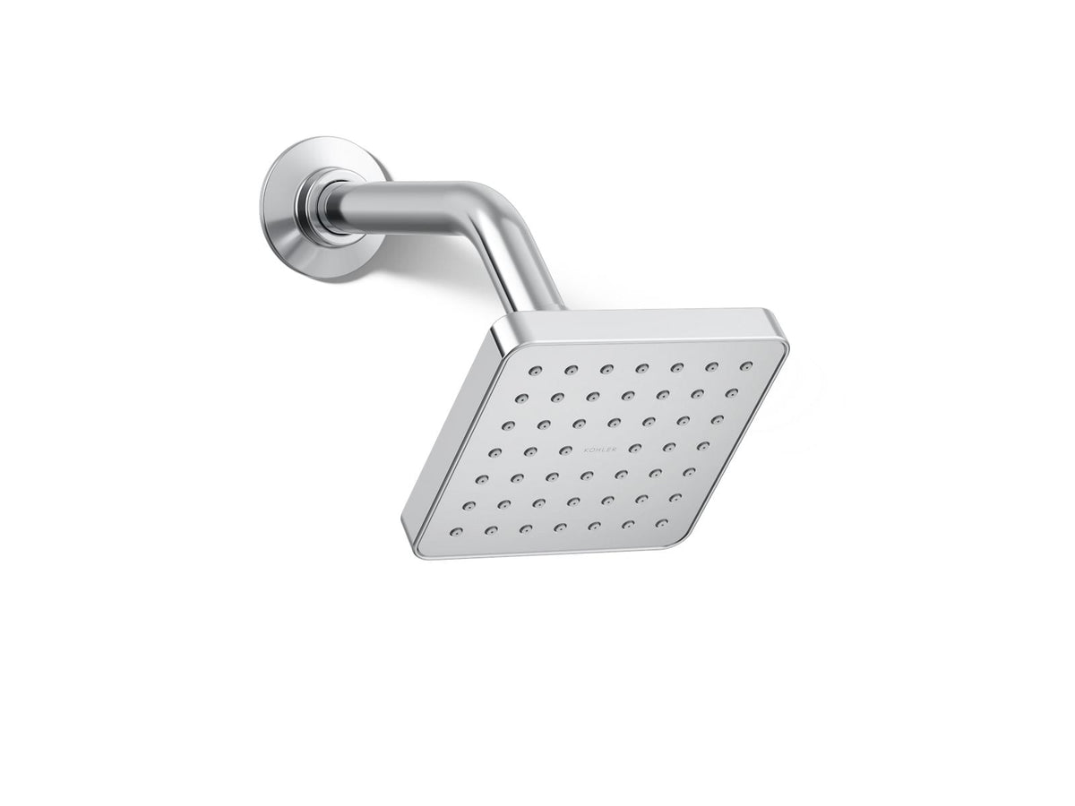 KOHLER K-33597-H-CP Venza Single-Function Showerhead, 1.5 Gpm - Polished Chrome