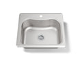 KOHLER K-3362-1-NA Staccato 25" Top-Mount Single-Bowl Kitchen Sink - Stainless Steel
