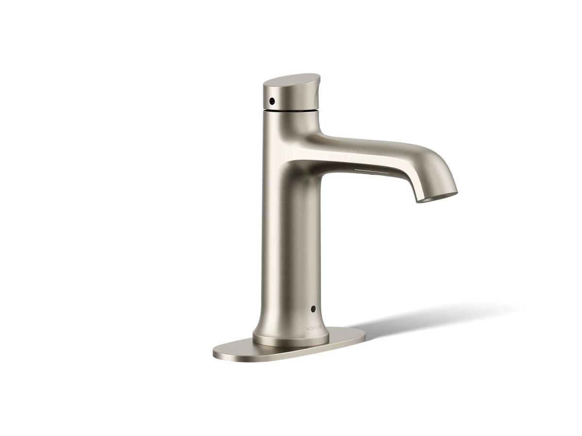 KOHLER K-33624-9-BN Tone Touchless Bathroom Sink Faucet, 1.2 Gpm - Vibrant Brushed Nickel