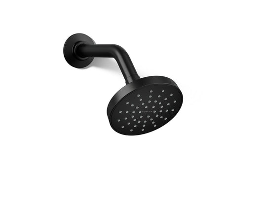 KOHLER K-33641-H-BL Elate Single-function showerhead, 1.5 gpm - Matte Black