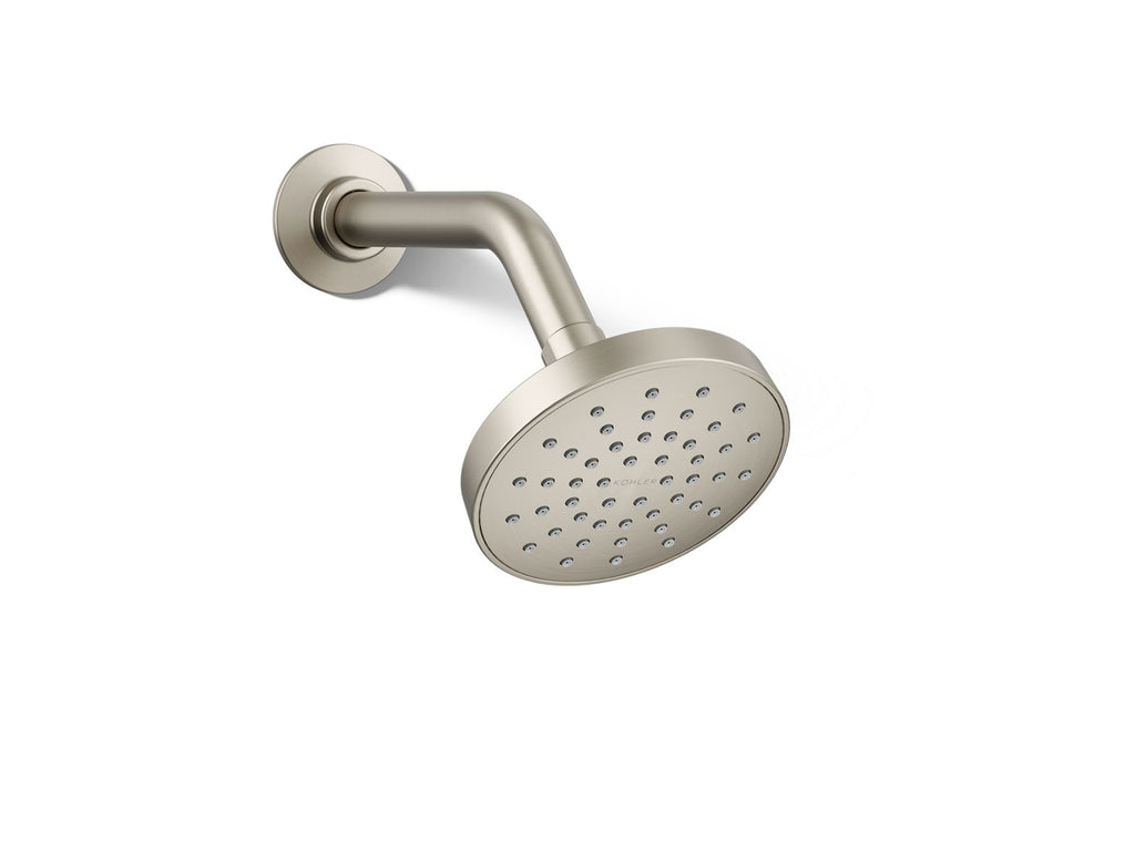 KOHLER K-33641-Y-BN Elate Single-Function Showerhead, 2.5 Gpm - Vibrant Brushed Nickel