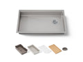 KOHLER K-33663-PC-NA Strive 32" Undermount Single-Bowl Workstation Kitchen Sink - Stainless Steel