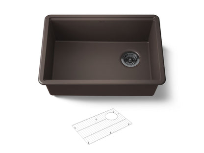 KOHLER K-33713-CM2 Billings 26-1/2" undermount single-bowl kitchen sink - Matte Brown