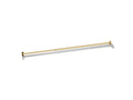 KOHLER K-33810-2MB Elate Shower Rod - Vibrant Brushed Moderne Brass