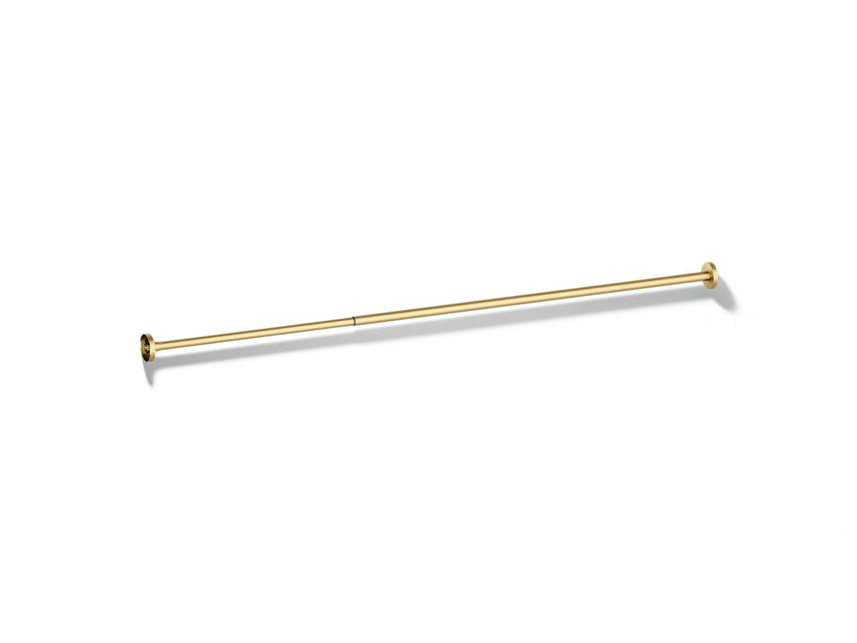 KOHLER K-33810-2MB Elate Shower Rod - Vibrant Brushed Moderne Brass