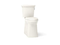 KOHLER K-33813-RA-96 Corbelle Tall Two-Piece Elongated Toilet With Skirted Trapway, 1.28 Gpf - Biscuit