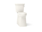 KOHLER K-33813-RA-96 Corbelle Tall Two-Piece Elongated Toilet With Skirted Trapway, 1.28 Gpf - Biscuit