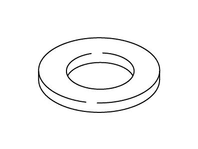 KOHLER Washer, .322 X .692, K-33977