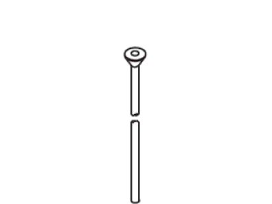KOHLER Supply Tube Assembly - Brushed Black, K-34172-BKB