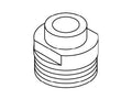KOHLER Bonnet - Rough Plate, K-34260-RP