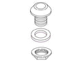 KOHLER Spray Guide Assembly - Polished Chrome, K-34329-CP