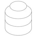 KOHLER Screw 8-32 X .188 - Brushed Black, K-34453-BKB