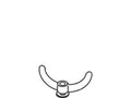KOHLER Clamp For Flush Ball Seat, K-34611