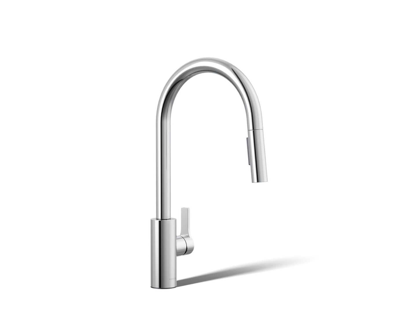 KOHLER K-34906-CP Elate Pull-down kitchen sink faucet with two-function sprayhead - Polished Chrome