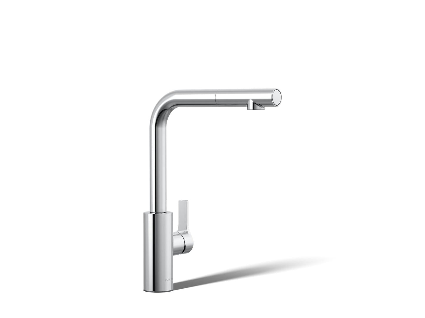 KOHLER K-34909-CP Elate Pull-out kitchen sink faucet with two-function sprayhead - Polished Chrome