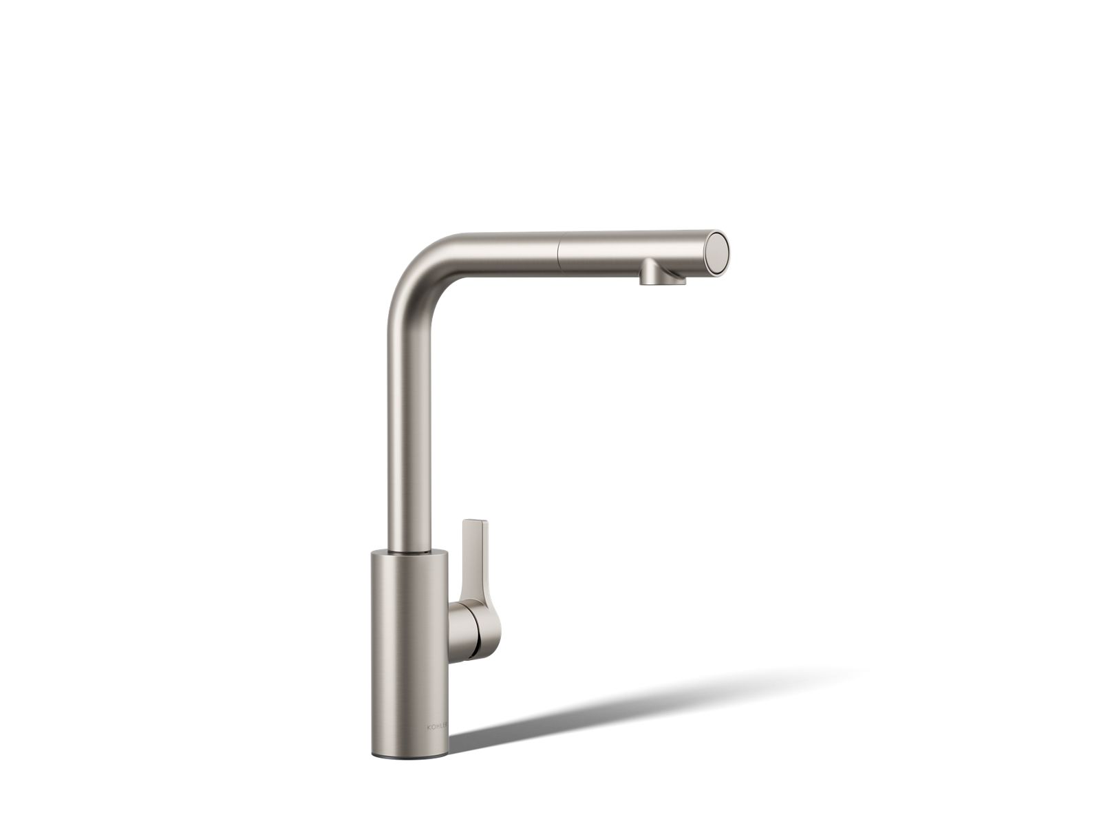 KOHLER K-34909-VS Elate Pull-Out Kitchen Sink Faucet With Two-Function Sprayhead - Vibrant Stainless