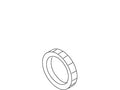 KOHLER Nut, 3/16-18 Nef - Bright Chrome, K-35012-BC