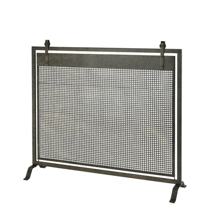 ELK STUDIO 351-10507 Bannockburn Fire Screen - Black