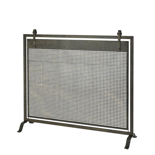 ELK STUDIO 351-10507 Bannockburn Fire Screen - Black