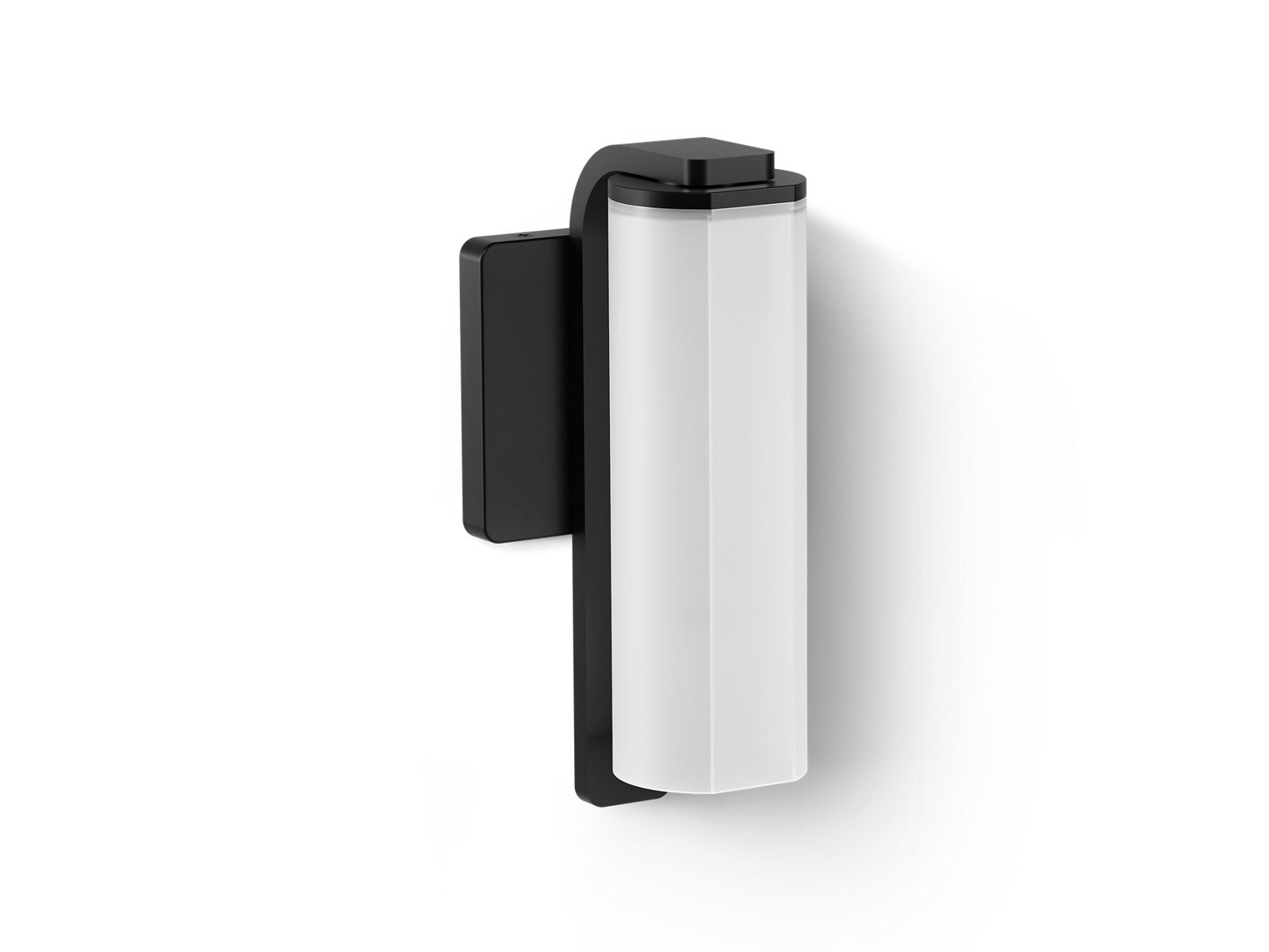 KOHLER K-35113-SC01-BLL Parallel One-Light Sconce - Matte Black