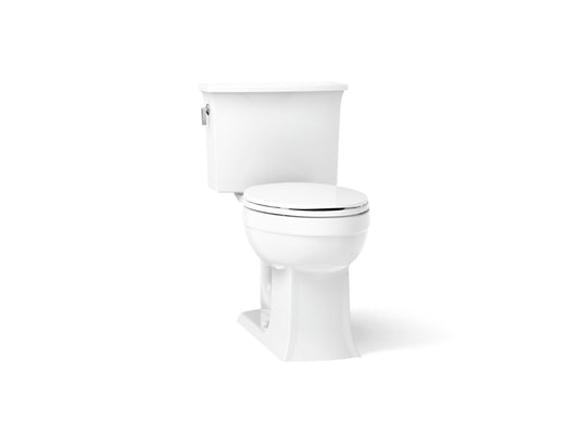KOHLER K-3551-0 Archer Two-piece elongated toilet, 1.28 gpf - White