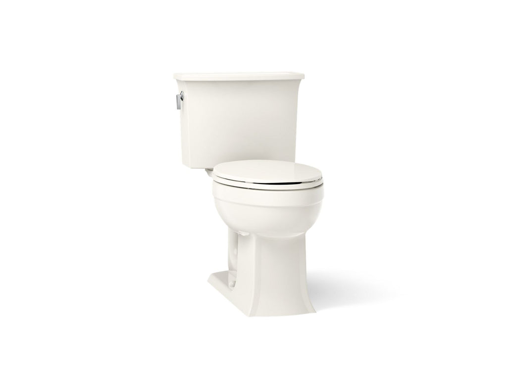 KOHLER K-3551-96 Archer Two-Piece Elongated Toilet, 1.28 Gpf - Biscuit