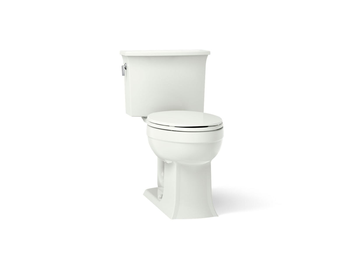 KOHLER K-3551-NY Archer Two-Piece Elongated Toilet, 1.28 Gpf - Dune