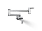 KOHLER K-35744-CP Wall-Mount Pot Filler - Polished Chrome