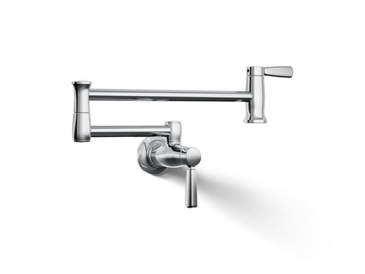 KOHLER K-35744-CP Wall-mount pot filler - Polished Chrome