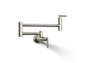 KOHLER K-35745-SN Wall-Mount Pot Filler - Vibrant Polished Nickel