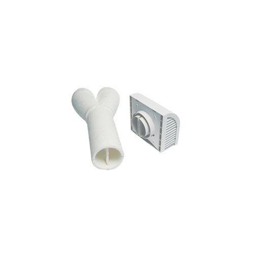 PANASONIC FV-WC04VE1 Wall Cap, Double chambers for exhaust and supply air.