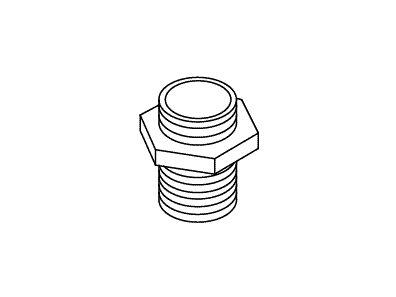KOHLER Coupling, 3/4Npt X 1-16, K-35861