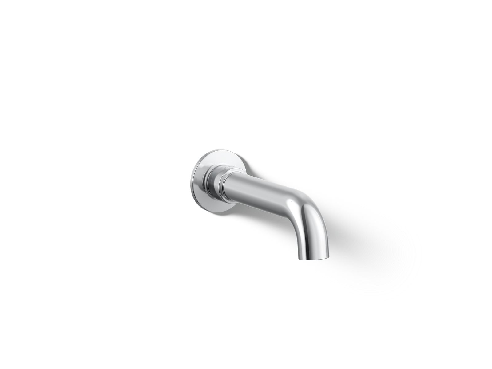 KOHLER K-35922-CP Castia By Studio Mcgee Wall-Mount Bath Spout - Polished Chrome